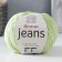 Yarn "jeans" 55% cotton, 45% acrylic 160m/50g (11 light green)