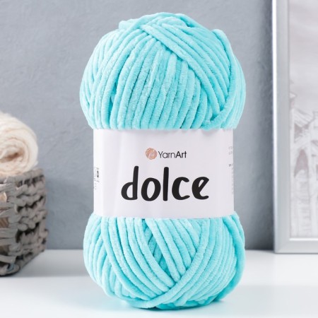 Yarn "Dolce" 100% micropoliester 120m/100g (746 St. Biryuz.)-3