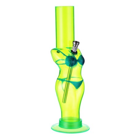 Bong, H-31 cm, "girl", acrylic, mix-4