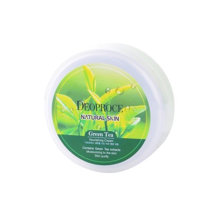 Face and body cream with green tea extract DEOPROCE 100 gr.-2