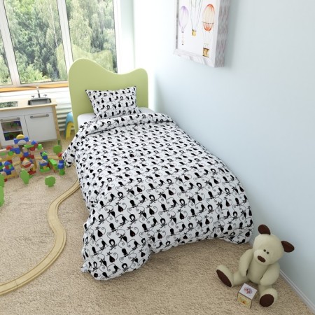 Crystick, size 145 × 210 cm, cat print