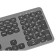 Keyboard + mouse oller 300M Claw: Gray Mouse: Gray/Black USB Wireless Slim (1488402)