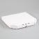 Pizza box, white, 25.5 x 25.5 x 3 cm