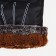 Gloves male, dimensionless, with insulation, black color