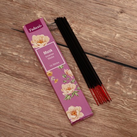 Incense "tulasi" 15 fragrances musk