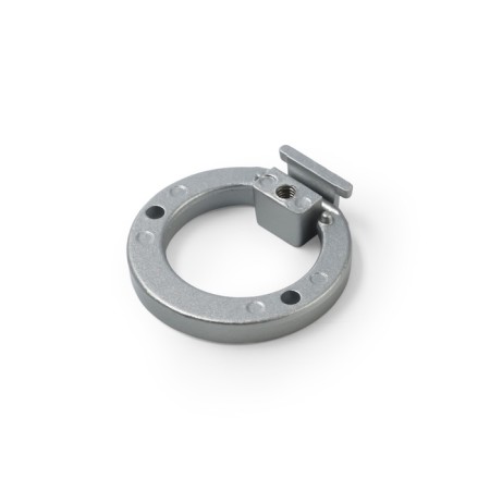 Ручка кнопка ТУНДРА РК045SN, матовый никель-5