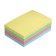 Block with a sticky edge of 51 mm x 76 mm, 250 sheets, pastel, 4 colors