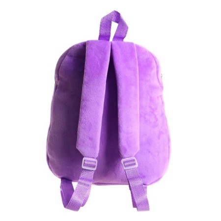 Soft backpack "unicorn", purple color-1