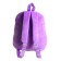 Soft backpack "unicorn", purple color