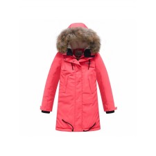 Winter park for a girl, height 164 cm, pink color
