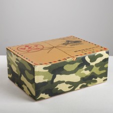 Box - Penal, Gift packaging, “From February 23!”, 30 x 23 x 12 cm
