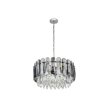 Crystal suspended chandelier ambrella like, Traditional, TR5069, E14, Color Chrome-4