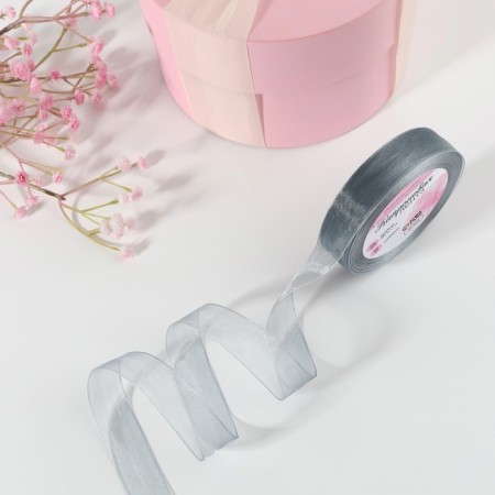 Kapron tape, 20 mm, 20 ± 1 m, color gray No. 59-1