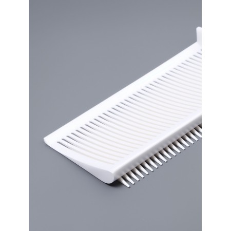 Comb d/barber d/haircuts with a machine 22*6.5*1.5cm plastic white package QF-2