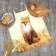 Apron "Ethel: Forest", 65 × 60 cm, cotton 100 %, sarzha, 190 g/m²