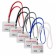 Horizontal badge 95 x 58 mm, erichkrause transparent case, textile tape, mix color