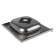 Kitchen sink "Vladix", invoice, without siphon, 50x50 cm, stainless steel 0.4 mm