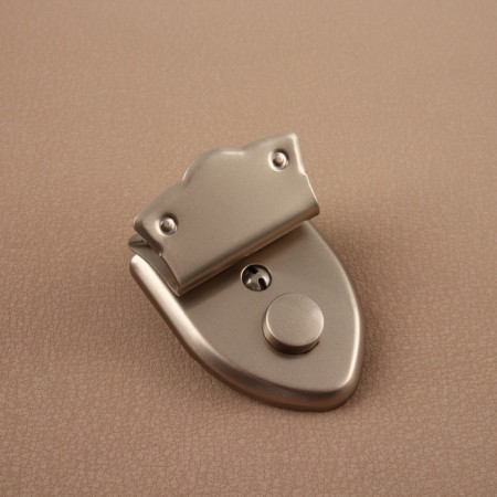Bag Fraille, 3.8 × 5 cm, pearl silver color-1