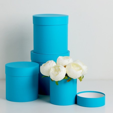 Set of hats 4 in 1 "turquoise", 20 × 20 –13 × 13 cm
