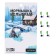 Mormyshka column green, orange abdomen + ball Granen blue, weight 0.8 g