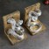 Holder - Silver with bronze, 25x12x16cm books