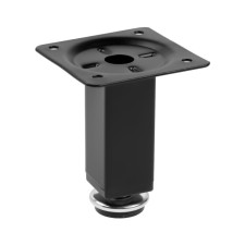 Square OKV001bl tundra, d = 25x25 mm, h = 80 mm, color black