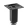 Square OKV001bl tundra, d = 25x25 mm, h = 80 mm, color black