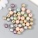 Beads for creativity Plastic "Pastel Tones" set 20 grams d = 1 cm