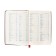 Dated diary of 2025, A5, 168 sheets in the ruler, leatherette "Nebraska", gold cut, burgundy