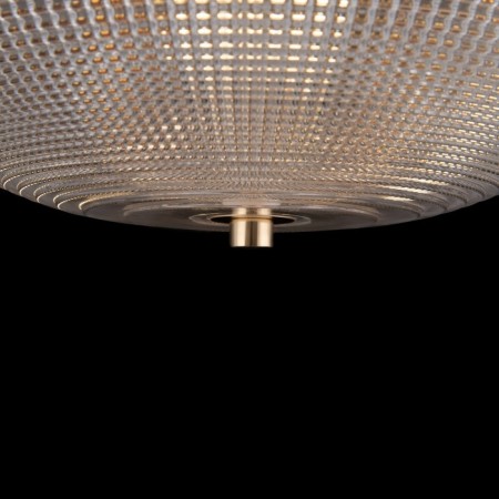 Ceiling light MayToni C046CL-03G, 3CHE14, 60W, 30.4x30.4x13 cm, gold color-1