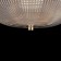 Ceiling light MayToni C046CL-03G, 3CHE14, 60W, 30.4x30.4x13 cm, gold color