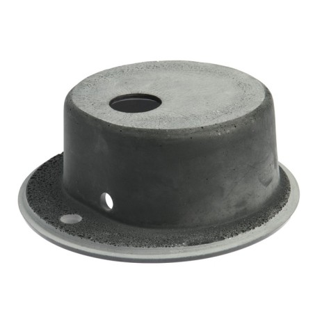 AGATA AG7C1 washing, Sredal, 500 x 180 mm, round, black color-2