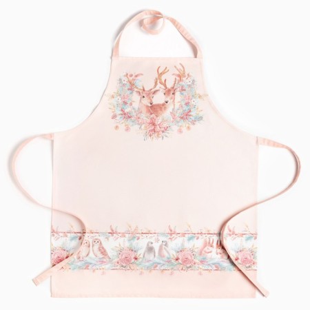 Set of Gift "Ethel" Pink Magic, apron, towel, take-2