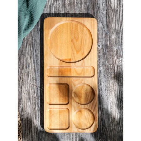 ADELIICA trailer "Tea Station", 2 persons, with secret handles, 40 × 18 × 1.8 cm, birch-2