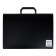 A4 Calligrata Portfli folder, 13 departments, 700 μm, up to 300 sheets, black