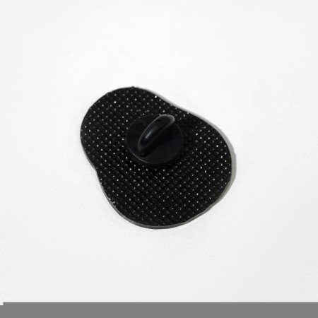 Avocado icon with a cerebral bone, colored in ferrous metal-2