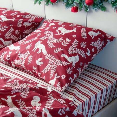 Bed linen Ethel duet Christmas Time 143x215 cm - 2 pcs, 220x240 cm, 70x70 cm -2 pcs-6