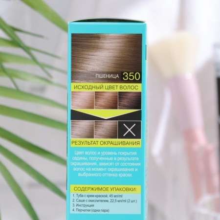 Hair dye Fara Natural Colors 350 wheat, 160 ml-2