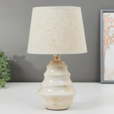 Table lamp 16405/1 E14 40W Beige 17x17x29 cm Risalux