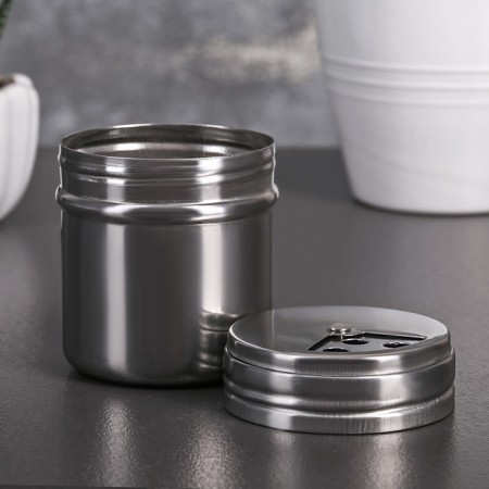 Solonka made of stainless steel "Elias", 150 ml, 5.4 × 7.5 cm-3