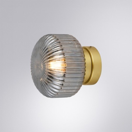 Sconces Arte Lamp Hamal A6170AP-1GO, E27, 40 W, 16x16x16 cm, golden-1