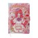 Gift notebook, A6+, 132 sheets, color block, with a curly knife, PVC cover, "anime", mix