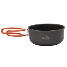 An aluminum plate with folding handles TRAMP TRC-116, 400 ml.