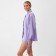 Female set (blouse, shorts) minku: casual collection lilac color, size 44