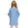 Dress for girls, height 98 cm, blue color