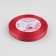 Satin tape, 12 mm × 23 ± 1 m, coral color No. 129