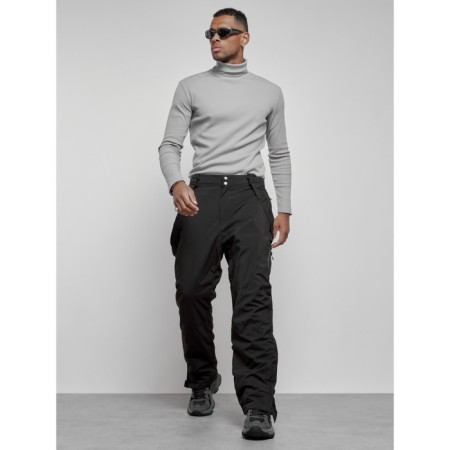 Semi -combinezone ski insulated male winter, size 52, black color-19