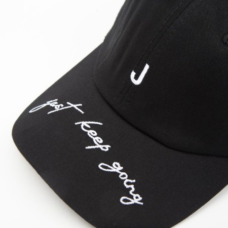 Baby cap, black color, size 54-56-3