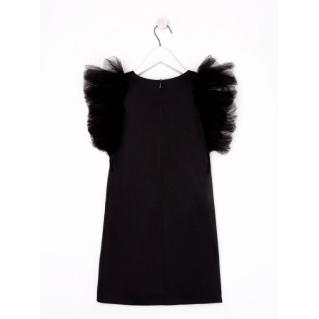 New Year. Dress Children's Minaku: Partydress color black, height 152-2