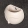 Squeezy Kashpo "silhouette" white, 11x6cm